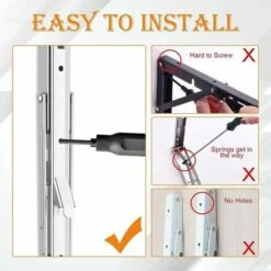 Équerre Pliante 300 Mm,Supports D' Étagères Pliants Charge Maximale 120kg,Support Console Pliable En Acier Inoxydable,Equerre Pour Etagere Murale(2Pcs) 8 Équerre Pliante 300 Mm,Supports D' Étagères Pliants Charge Maximale 120kg,Support Console Pliable En Acier Inoxydable,Equerre Pour Etagere Murale(2Pcs) -Mottetch Boutique 100345352 4