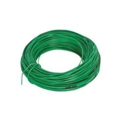 Fil De Fer Plastifié Pour Attache Brise Vue - Bache- Haie Synthétique 1,6 Mm X 25 M