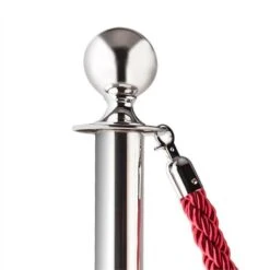 Silver Gate Poteaux De Guidage 2 Poteaux 1 Argenté/rouge -Mottetch Boutique 12990484 4