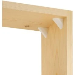 Lot De 16 Taquets D'assemblage Blanc Pour Meuble Ou Placard -Mottetch Boutique 1507151 3