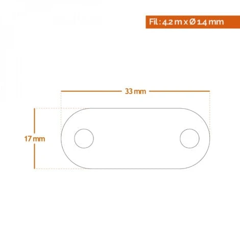 Kit De Fixation Pour Brise Vue, Canisse Anti-UV - 30 Plaquettes + 4.20 M De Fil - Vert - Linxor 2 Kit De Fixation Pour Brise Vue, Canisse Anti-UV - 30 Plaquettes + 4.20 M De Fil - Vert - Linxor – Image 2