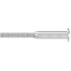 Kit 2m50 Câble Inox 4mm Serti 1 Coté + 1 Tendeur -Mottetch Boutique 17777023 5