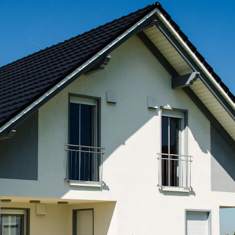 Balustrade De Balcon Français Acier Inoxydable 100-225cm Garde-corps Tiges 100 Cm 2 Balustrade De Balcon Français Acier Inoxydable 100-225cm Garde-corps Tiges 100 Cm – Image 2