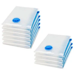 Lot De 10 Sac De Rangement Sous Vide Aspirateur Housses De Rangement Sous Vide Voyages Pour Vêtements, Couettes, Literie, Oreillers -Mottetch Boutique 23054581 4