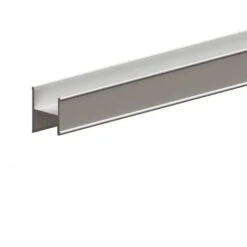 Profil En H Pour Porte 19 Mm - L : 1800 Mm - Argent