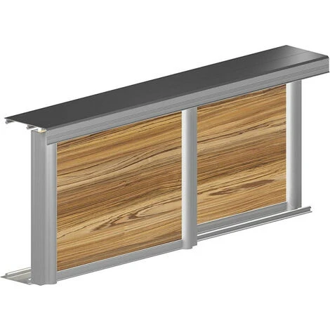 Profil Poignée Pour Porte 19 Mm - L : 2700 Mm - Argent 3 Profil Poignée Pour Porte 19 Mm - L : 2700 Mm - Argent – Image 3