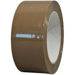 Ruban Adhésif D'emballage Polypropylène Havane 28µ - Rouleau Adhésif Marron 48 Mm X 100 M