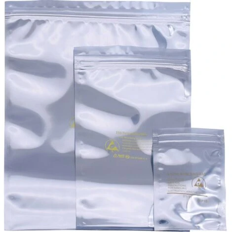 Quadrios Sachet Antistatique (ESD) Blindé Lettre Didentification ESD S 35 Pc(s) 1 Quadrios Sachet Antistatique (ESD) Blindé Lettre Didentification ESD S 35 Pc(s)