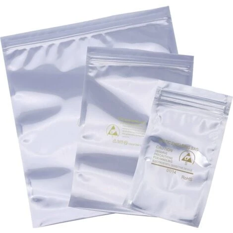 Quadrios Sachet Antistatique (ESD) Blindé Lettre Didentification ESD S 35 Pc(s) 3 Quadrios Sachet Antistatique (ESD) Blindé Lettre Didentification ESD S 35 Pc(s) – Image 3