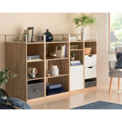 Dressing Module L40 3 étagères Orso - Naturel Clair 7 Dressing Module L40 3 étagères Orso - Naturel Clair -Mottetch Boutique 24303959 3