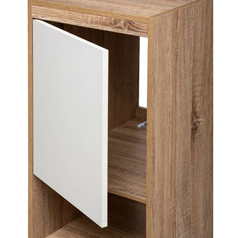 Dressing Module L40 2 étagères 1 Porte Orso - Naturel Clair 2 Dressing Module L40 2 étagères 1 Porte Orso - Naturel Clair – Image 2