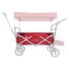 FUXTEC - Tissu D'habitacle Chariot De Transport Pliable Smart Cruiser En Rouge