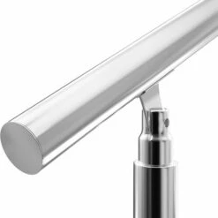 Rampe D'escalier 80/100/120/150/160 Cm Acier Inoxydable Main Courante Balustrade 80 Cm (en), No Crossbars (en) -Mottetch Boutique 27167552 4