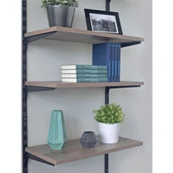 Crémaillère Double Perforation - Décor : Noir Mat - Longueur : 500 Mm - RAL : 9005 - ELEMENT SYSTEM -Mottetch Boutique 27769006 5