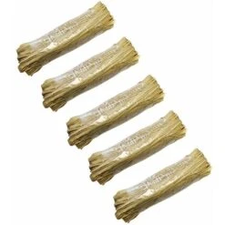 Lot De 5 Bobines De Raphia Naturel - 50 G - Beige - Linxor
