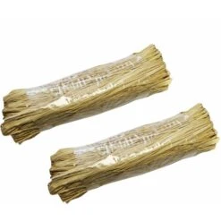 Lot De 2 Bobines De Raphia Naturel - 50 G - Beige - Linxor