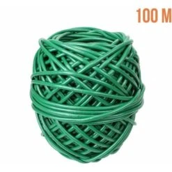 Bobine De Lien Tube Creux Antigel En PVC - Diam 4,5 Mm X 100 M - Vert - Linxor -Mottetch Boutique 28420821 2