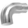 Crosse De Main Courante Arrondi à 90° Pour Tube Diam 42,4 X 2mm En Inox Brossé 4,2