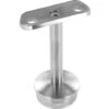 Support Main Courante Diam 42,4mm Pour Poteau Rond à Manchonner, Inox Brossé 7,7