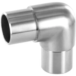 Raccord Angle Arrondi 90°, Pour Tube Diam 42,4 X 2mm, En Inox Brossé 4,2