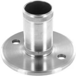 Platine à Manchonner Diam 100mm, Pour Tube Diam 42,4 X 2mm, Inox Brossé 7