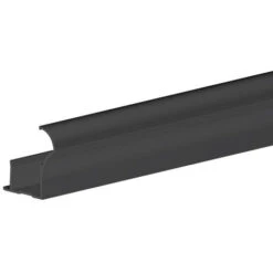 Profil Poignée Pour Porte 18 Mm - L 2700 Mm - Noir