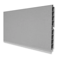 Plinthe Plasline 2,35 Mt Plastique Et Aluminium (2 Unités) - Talla 100mm / Anodisé Mat