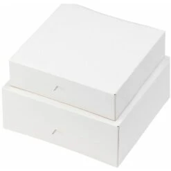 Boîte Pâtissière 20 X 20 X 8cm - PAQUET 50 BOITES