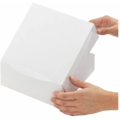 Boîte Pâtissière 20 X 20 X 8cm - PAQUET 50 BOITES -Mottetch Boutique 32373193 4