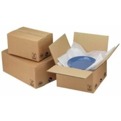 Caisse Américaine Double Cannelure 500x400x300mm - COLIS 10 CAISSES