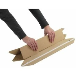 Tube Carton Triangulaire Longueur 750mm - PAQUET DE 25 TUBES -Mottetch Boutique 32374089 3