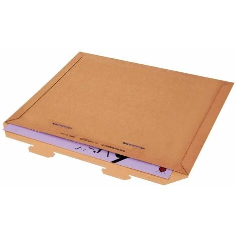 Pochette Carton Avec Fermeture Par Languettes 330 X 230mm - COLIS 100 POCHES 4 Pochette Carton Avec Fermeture Par Languettes 330 X 230mm - COLIS 100 POCHES – Image 4
