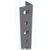 Etagère D'angle Fendue P35 2,0 Mt Gris Foncé Métal Simonrack 130352000