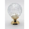 Boule De Rampe Cristal Transparent Mousson