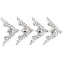 Lot De 40 Pochettes Décoratives En Métal Vieilli Pour Scrapbooking, Albums, Menus Et Coins 8 Lot De 40 Pochettes Décoratives En Métal Vieilli Pour Scrapbooking, Albums, Menus Et Coins -Mottetch Boutique 35560921 4