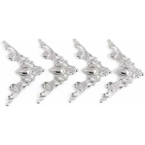 Lot De 40 Pochettes Décoratives En Métal Vieilli Pour Scrapbooking, Albums, Menus Et Coins 4 Lot De 40 Pochettes Décoratives En Métal Vieilli Pour Scrapbooking, Albums, Menus Et Coins – Image 4