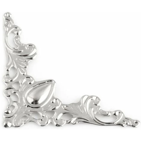 Lot De 40 Pochettes Décoratives En Métal Vieilli Pour Scrapbooking, Albums, Menus Et Coins 5 Lot De 40 Pochettes Décoratives En Métal Vieilli Pour Scrapbooking, Albums, Menus Et Coins – Image 5