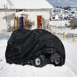 Housse De Tondeuse à Gazon - Housse De Tracteur S'adapte Aux Ponts Jusqu'à 54" Housse De Rangement En Polyester Oxford 210D Robuste, Ajustement Universel Avec Cordon De Serrage Et Sac De Rangement Pou -Mottetch Boutique 36028436 4