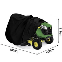 Housse De Tondeuse à Gazon - Housse De Tracteur S'adapte Aux Ponts Jusqu'à 54" Housse De Rangement En Polyester Oxford 210D Robuste, Ajustement Universel Avec Cordon De Serrage Et Sac De Rangement Pou -Mottetch Boutique 36028436 5