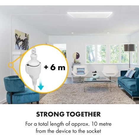 Midnight Sun Plafonnier Infrarouge Câble Rallonge De 6 Mètres 2 Midnight Sun Plafonnier Infrarouge Câble Rallonge De 6 Mètres – Image 2