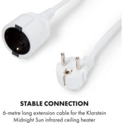 Midnight Sun Plafonnier Infrarouge Câble Rallonge De 6 Mètres 5 Midnight Sun Plafonnier Infrarouge Câble Rallonge De 6 Mètres -Mottetch Boutique 36838724 3