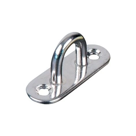 Platine Ovale Avec Anneau 45X16 Mm 1 Platine Ovale Avec Anneau 45X16 Mm