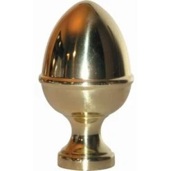 Boule Pour Rampe En Laiton H 135 Mm Ø 67 Mm - Filetage M10