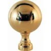 Boule Pour Rampe En Laiton H65 Ø40 Mm