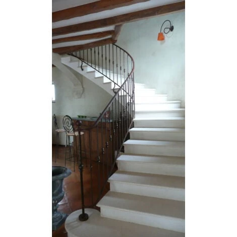 Main Courante 3M Fer Forgé Largeur 45 Mm 2 Main Courante 3M Fer Forgé Largeur 45 Mm – Image 2