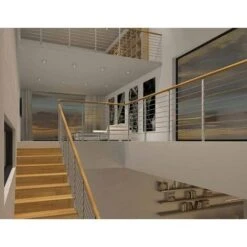 Rampes D'escalier - Poteaux Couleur Standard : 1 Mètre Linéaire - REMP/CS/01