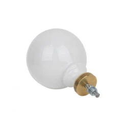 Boule De Rampe D'escalier En Porcelaine Blanche Diamètre 100mm -Mottetch Boutique 54593118 3