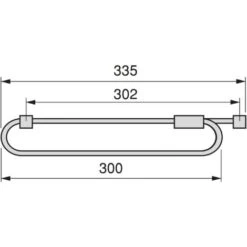 Emuca Porte-vêtements Extractible Self Pour Armoire, 300, Peint En Aluminium, Acier Et Plastique, 10 U -Mottetch Boutique 54868460 4
