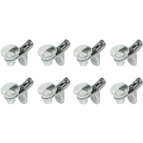 8x Taquet Pour Tablette Verre Avec Amortisseur Revêtement Ventouse Caoutchouc Meuble Table étagère Support Plateau 1 8x Taquet Pour Tablette Verre Avec Amortisseur Revêtement Ventouse Caoutchouc Meuble Table étagère Support Plateau