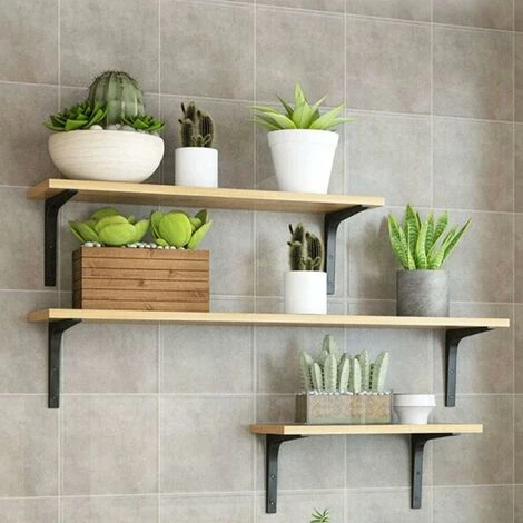 4pcs Triomphe Équerre Pour Étagère Murale Noire Support D’Étagère En Métal Équerre De Fixation Murale Equerre Murale En Forme De L Pour Meubles Décoration Connexion Avec Vis 150 X 125mm 5 4pcs Triomphe Équerre Pour Étagère Murale Noire Support D’Étagère En Métal Équerre De Fixation Murale Equerre Murale En Forme De L Pour Meubles Décoration Connexion Avec Vis 150 X 125mm – Image 5